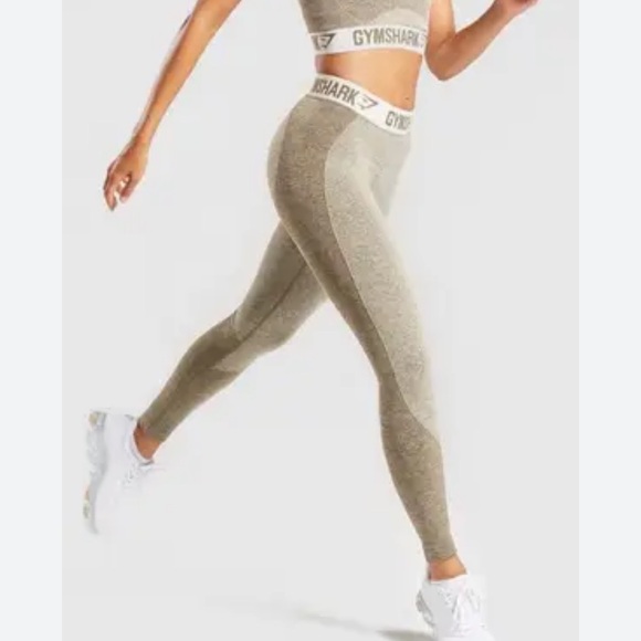 Gymshark Olive Green Flex Leggings - Picture 2 of 7